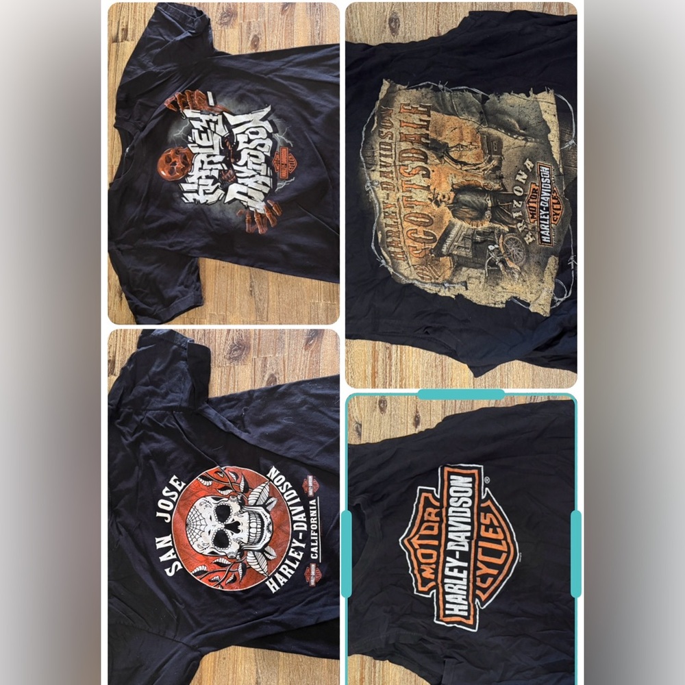 Harley-Davidson T-Shirt lot - Picture 4 of 4
